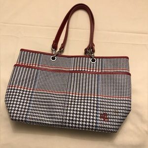Ralph Lauren Houndstooth Shoulder Bag USED !